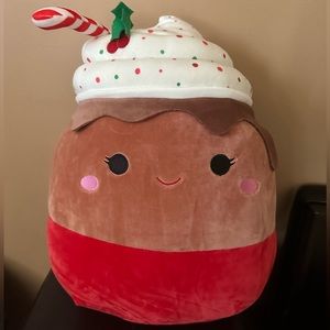Squishmallow 24" Sivi the Peppermint Latte Drink Christmas Edition